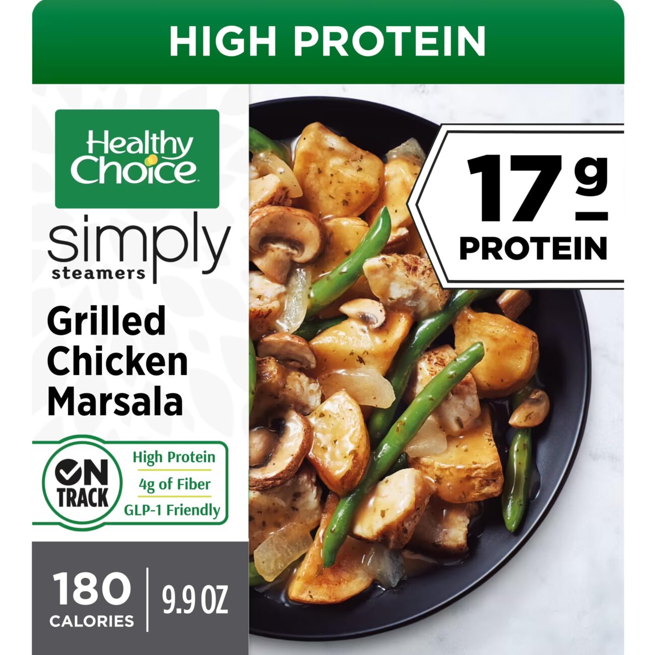 Top Rated Healthy Choice Simply Steamers Grilled Chicken Marsala Frozen Meal