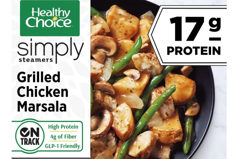 Top Rated Healthy Choice Simply Steamers Grilled Chicken Marsala Frozen Meal