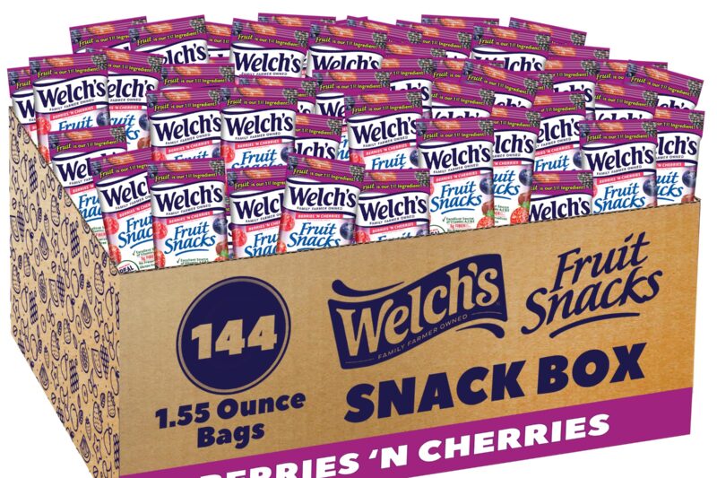 Welch’s Mixed Fruit Fruit Snacks, 0.8 oz Individual Bags, Bulk Pack of 40 – Top Rated