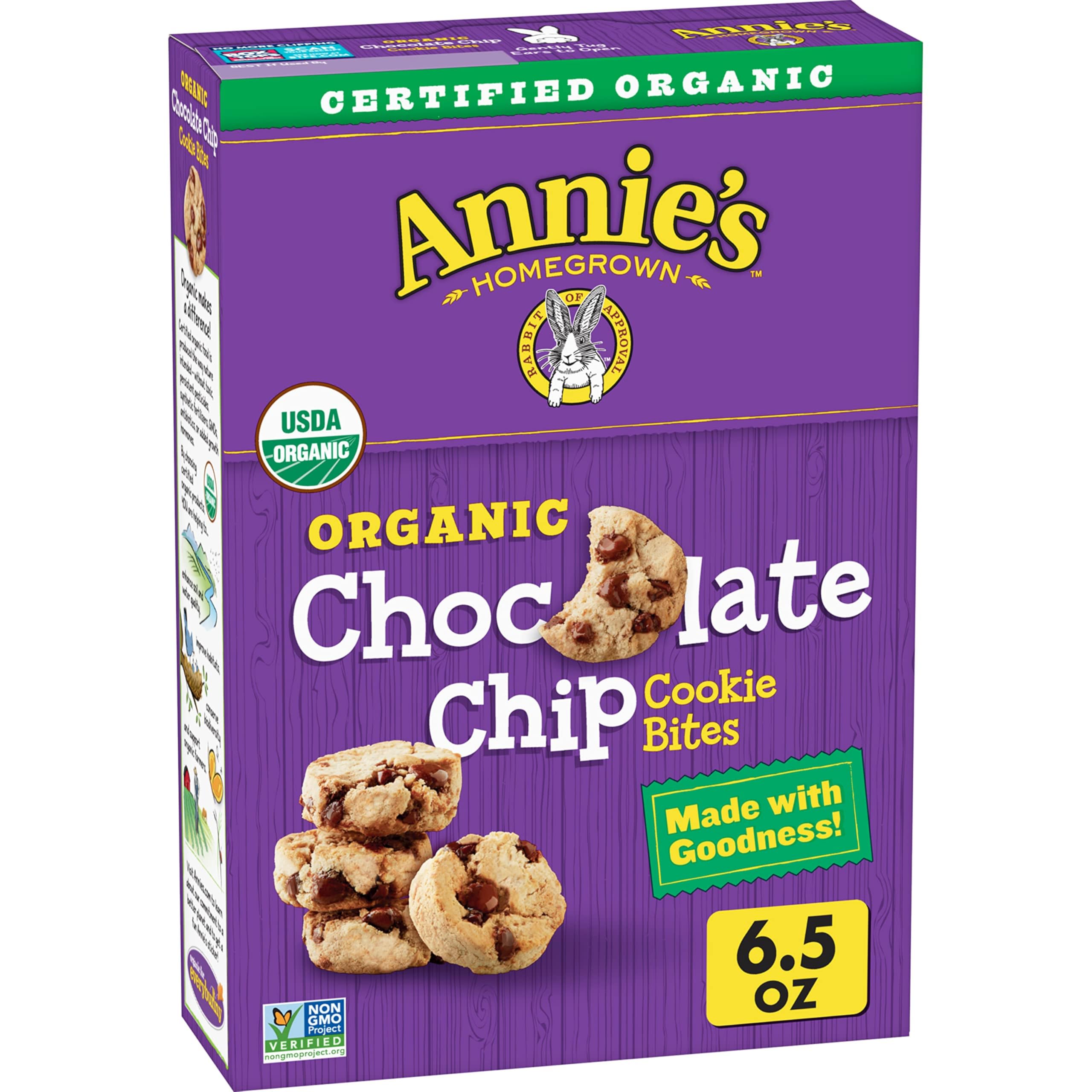 Best Price Annie's Organic Chocolate Chip Cookie Bites