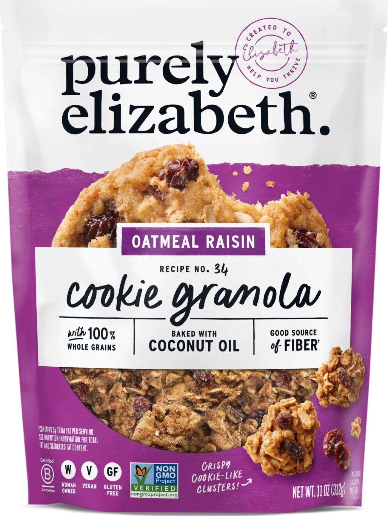 "Best Price Purely Elizabeth Chocolate Chip Cookie Granola"