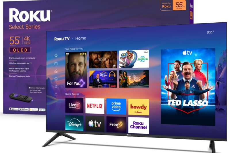 “Best Price Roku 55-Inch Select Series 4K QLED Smart TV”