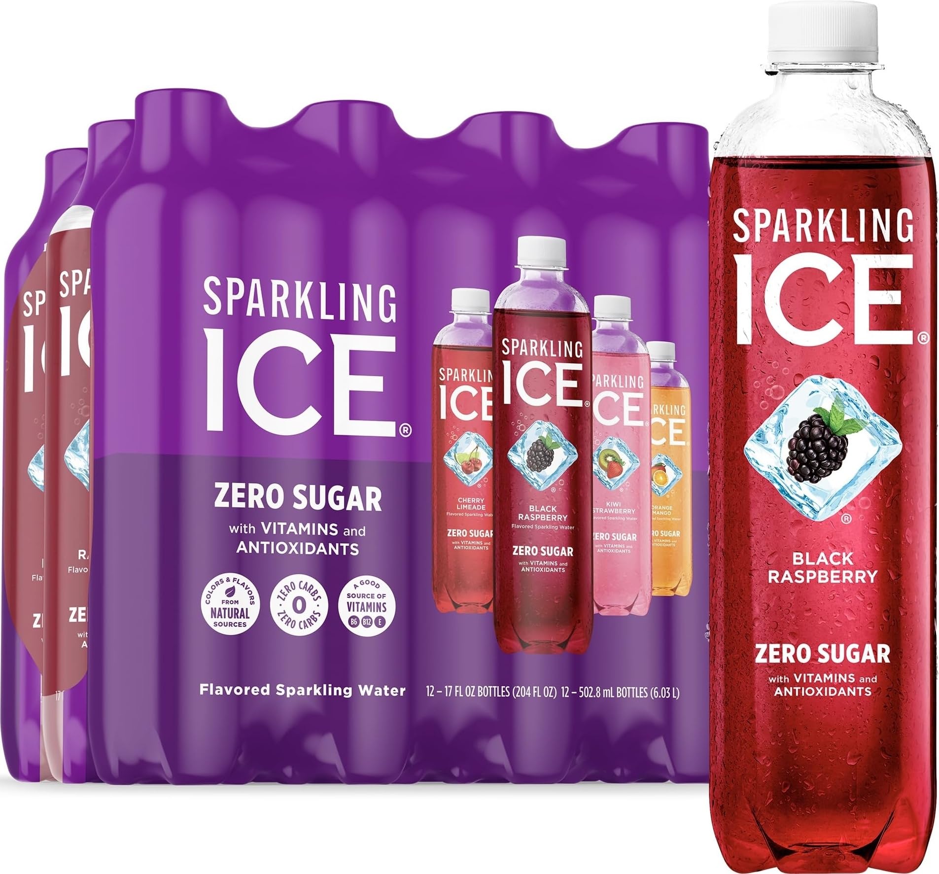 Buy Sparkling Ice Purple Variety Pack