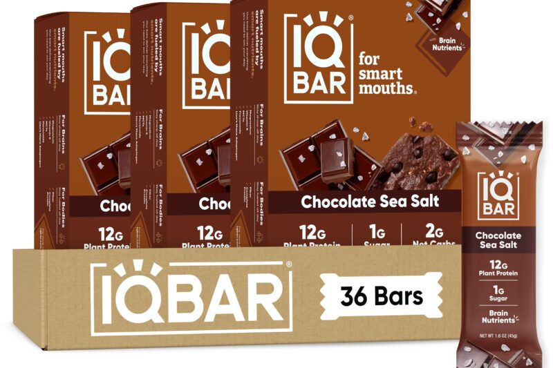 Discount IQBAR Clean Protein Bars