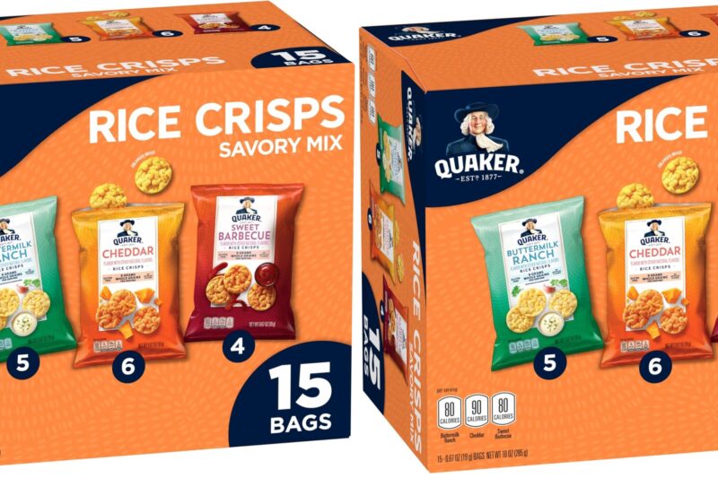 Free Trial Quaker Rice Crisps Variety Pack