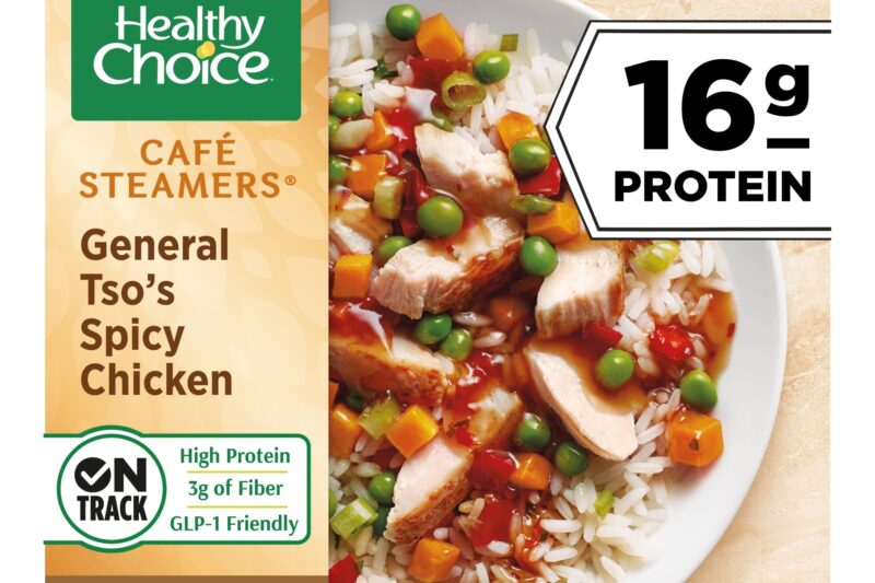 Review Healthy Choice Cafe Steamers General Tso’s Spicy Chicken