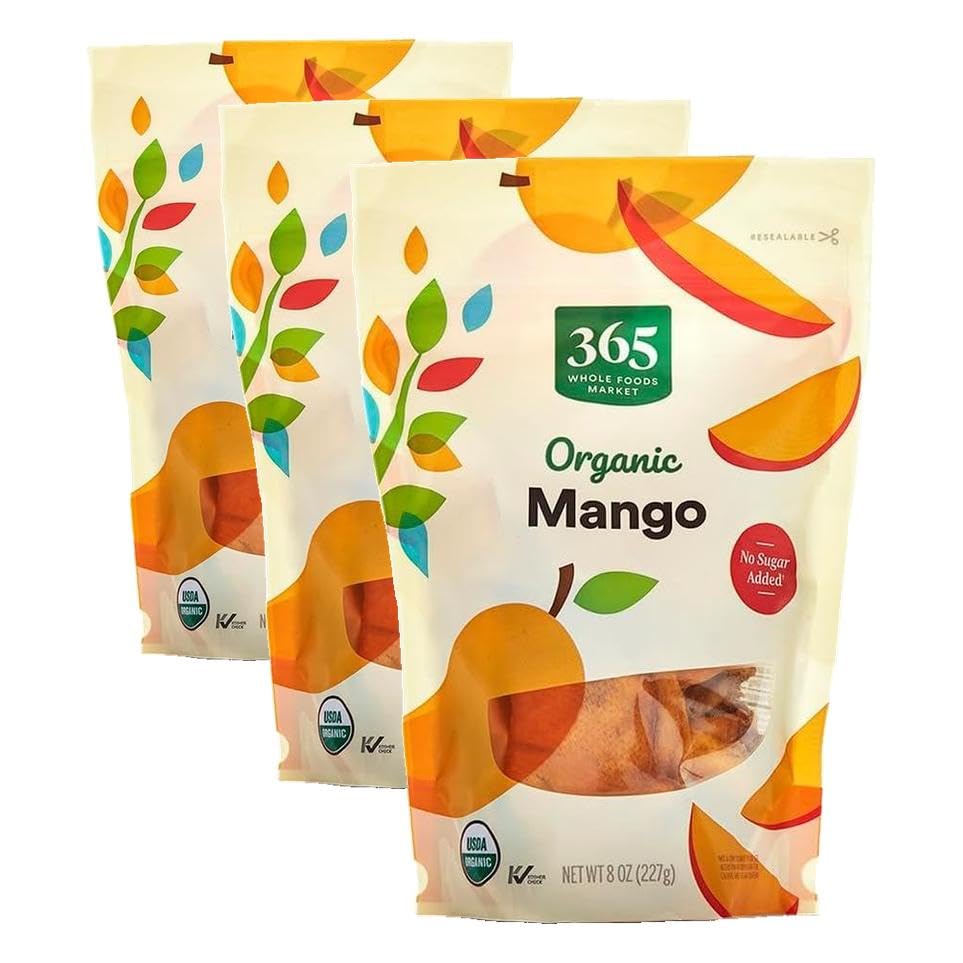 Top Rated 365 by Whole Foods Market Organic Dried Mango