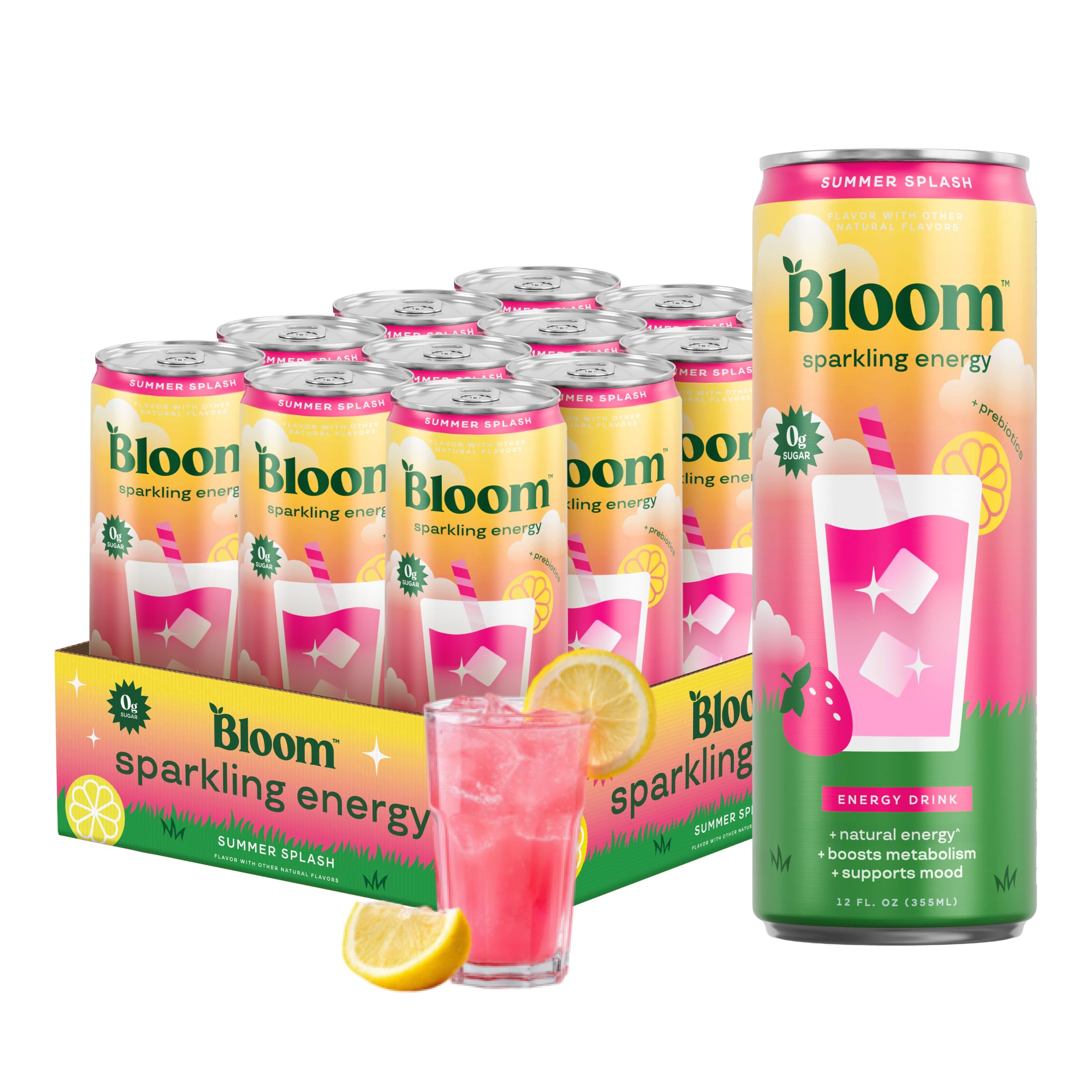 Top Rated Bloom Nutrition Zero Sugar Apple Crisp Energy Drink