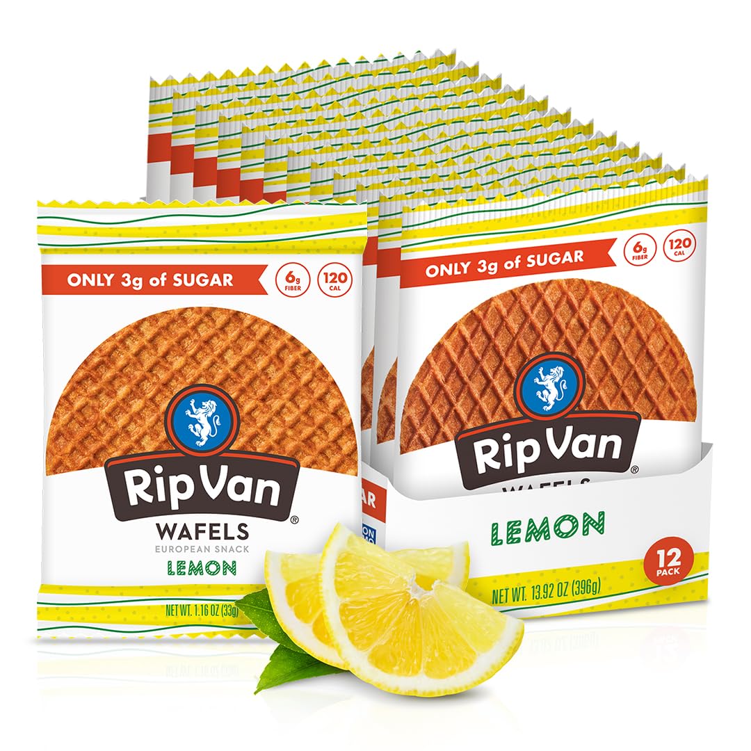 Top Rated Rip Van Wafels Dutch Caramel & Vanilla Stroopwafels