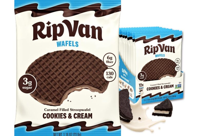 Top Rated Rip Van Wafels Dutch Caramel & Vanilla Stroopwafels
